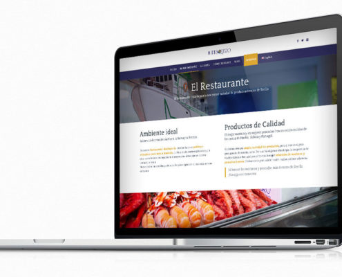 Diseño web para restaurante en Sevilla