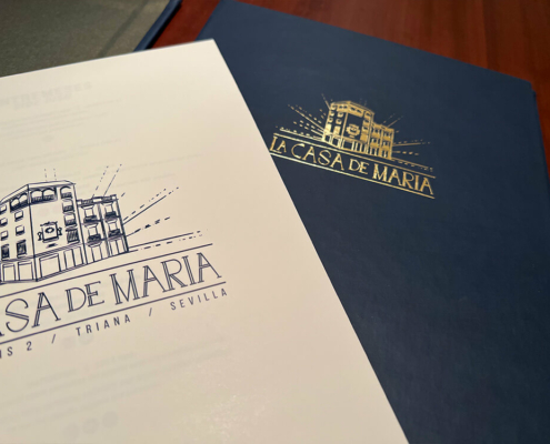 Diseño gráfico Sevilla Restaurante La Casa de María