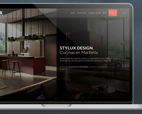 Stylux Design Marbella cocinas diseño web