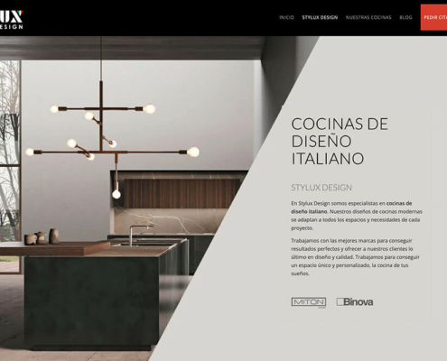 Stylux Design Marbella cocinas diseño web